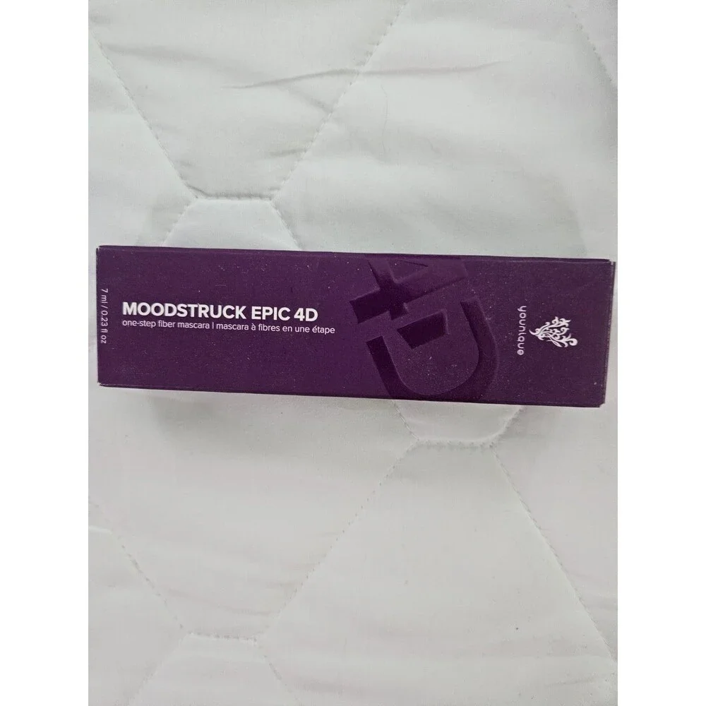 Younique Moodstruck Epic 4D One Step Fiber Mascara .23oz Full Size NIB USA Made